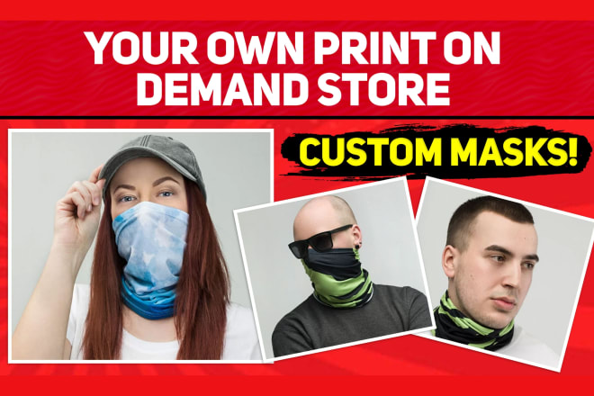I will build you a personalized print on demand store with shopify