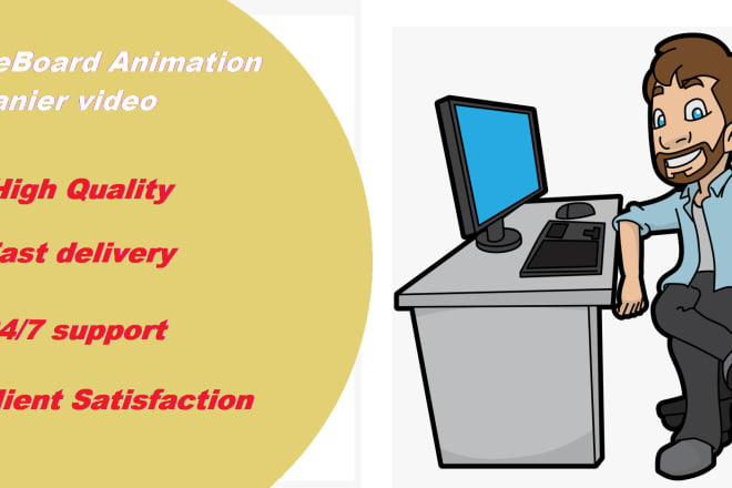 I will create a whiteboard animation explainer video