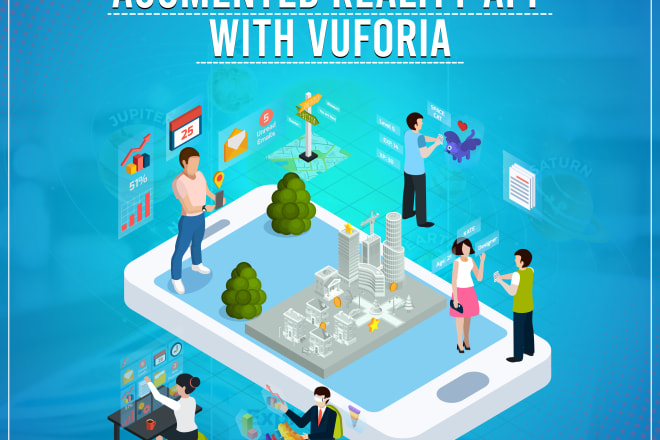 I will create an augmented reality app with vuforia