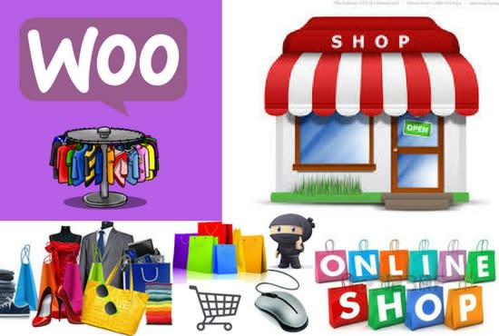 I will create an online store or wordpress woocommerce website