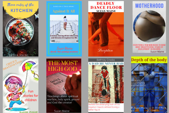 I will create captivating ebook covers for you