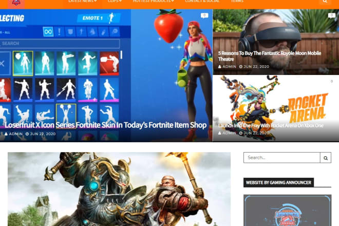 I will create gaming websites, automated news, woocommerce, amazon shop or arcade site