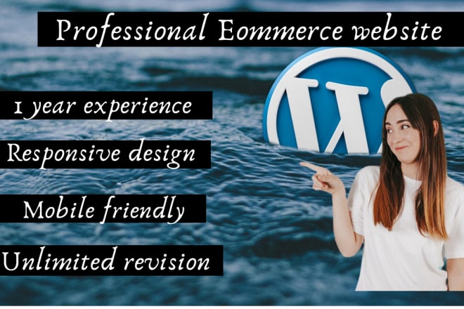 I will create online store using woocommerce