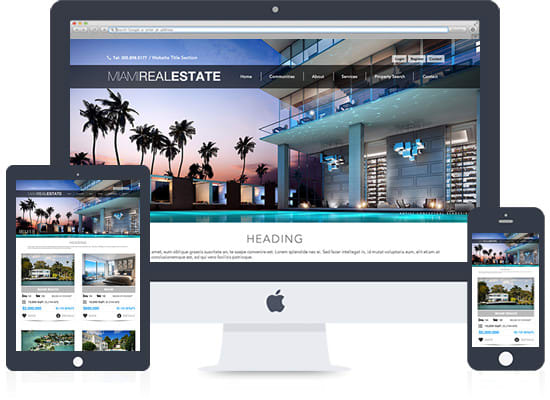 I will create wordpress real estate website with idx