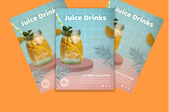 I will design a bespoke flyer in a few hours