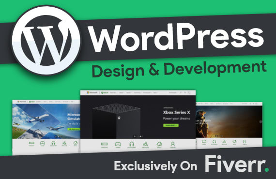 I will design a responsive wordpress website for you