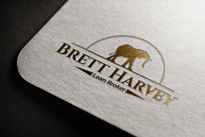 I will design an elegant logo for your business
