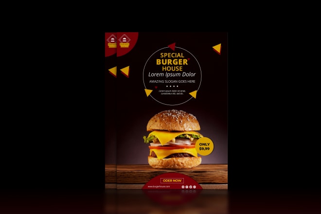 I will design creative eye catching flyer, brochures, poster