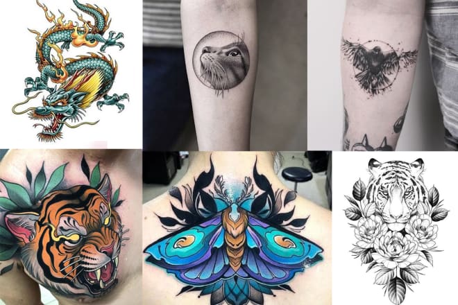 I will design original tattoos pieces just for you