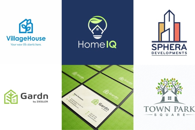I will design real estate and construction building logo design