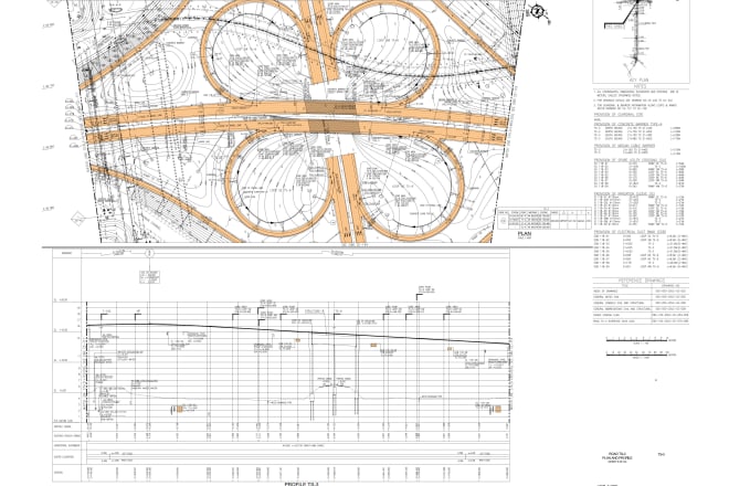 I will design roads, grading plan, survey drawings, by civil 3d