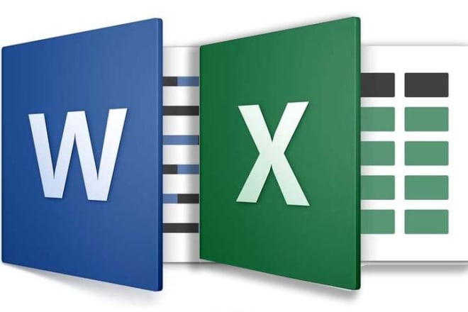 I will do any kind of projects on ms word or excel