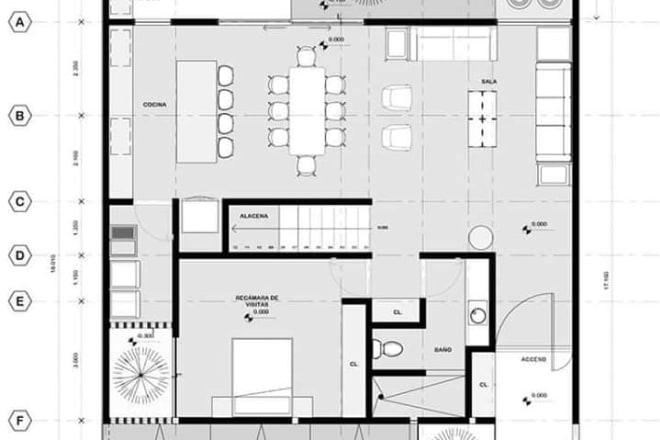I will do architectural floor plan and model for your building