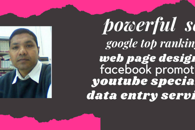 I will do best seo,google top ranking and graphic design