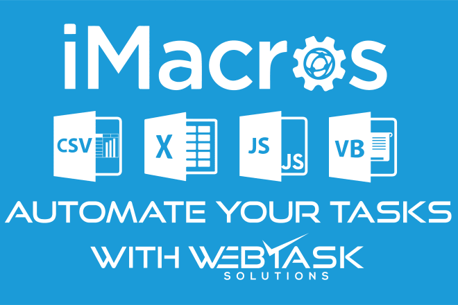 I will do complex imacros vbs script, browser automation