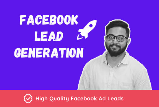 I will do facebook sales and lead generation ads