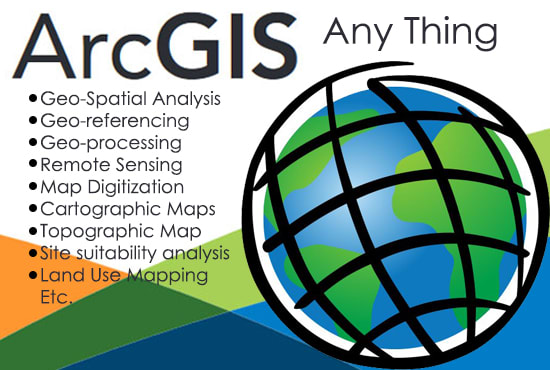I will do gis analysis mapping vector raster with arcgis