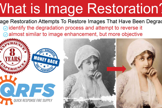 I will do image restoration and damaged images repair