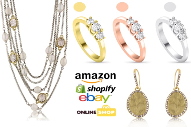 I will do jewelry background remove and retouching