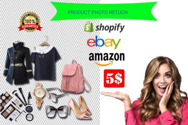 I will do product retouch in 1hour