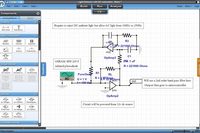 I will do professional electrical software tasks and mini project