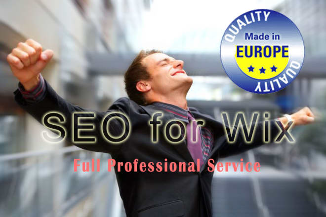 I will do SEO for wix full professional service