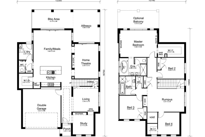 I will draw design architectural blueprints autocad archicad
