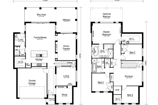 I will draw design architectural blueprints autocad archicad