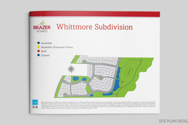 I will draw vector map or site plan