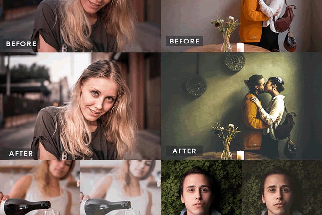 I will edit, retouch your photos in lightroom and photoshop