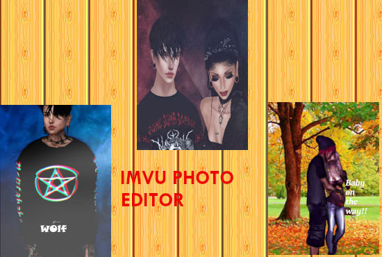 I will imvu editing using gimp