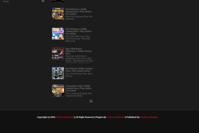 I will make a gaming website for you with complete SEO settings