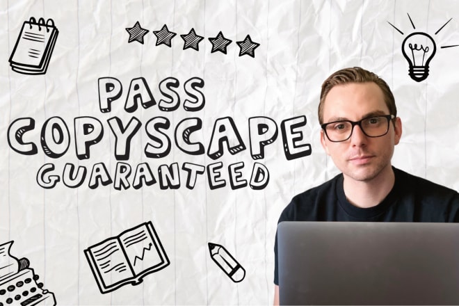 I will manually rewrite articles or web copy to pass copyscape