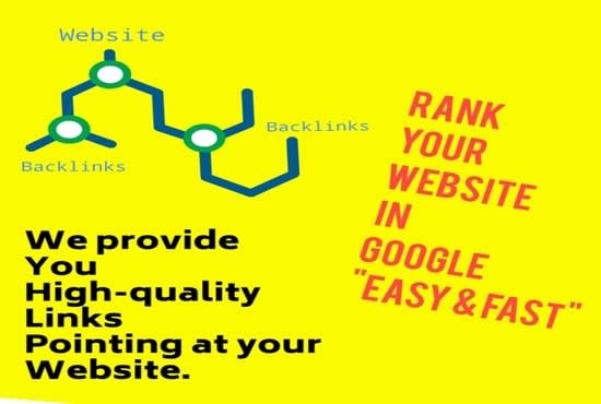 I will provide backlinks for your websites