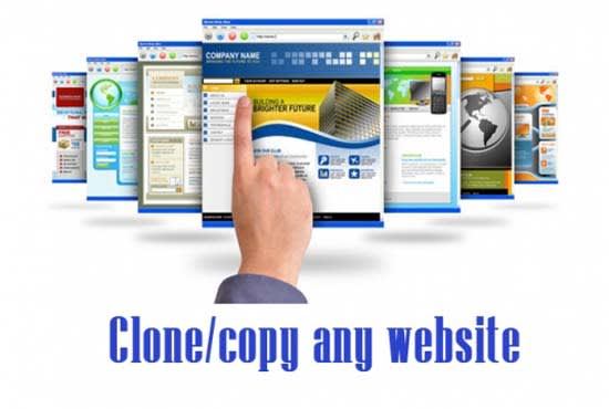 I will replicate or redesign any website or cms