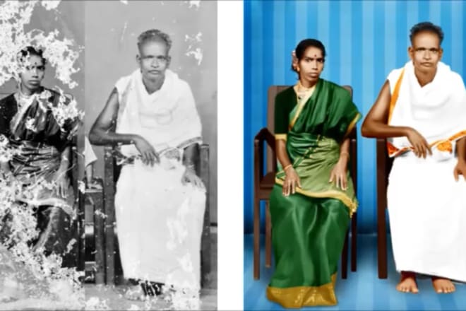 I will restore, repair, fix damaged photo, image restore, buy one get one free