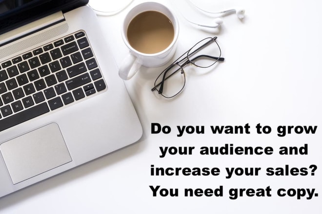I will write or rewrite sales copy and content for your business