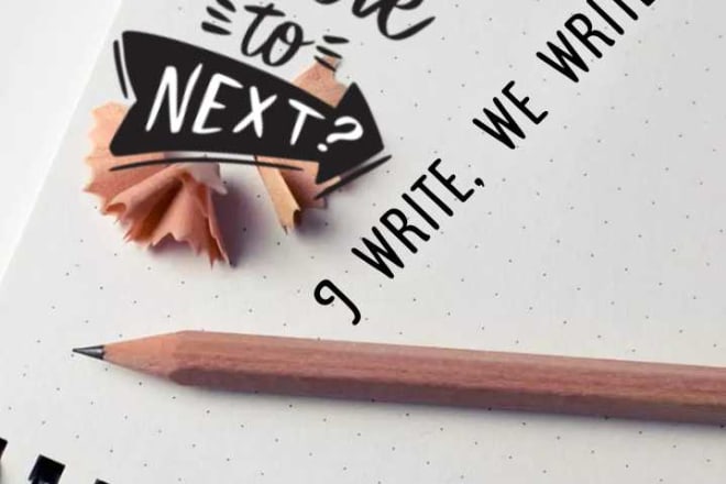 I will write poems, article writing, proofread and edit
