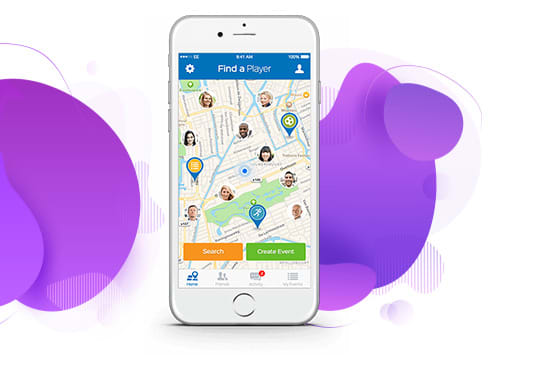 I will create a player finding app