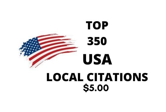 I will create USA business listing in 350 USA local citations in site and directory