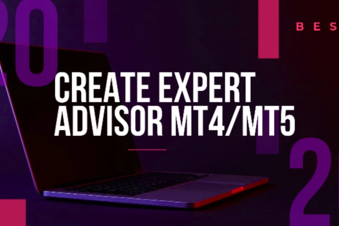 I will create your expert advisor with your strategy mt4 and mt5