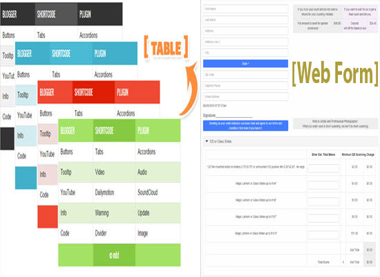 I will design pricing table, web form using html,css, bootstrap