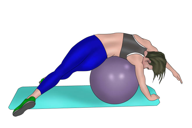 I will do amazing exercise illustrations