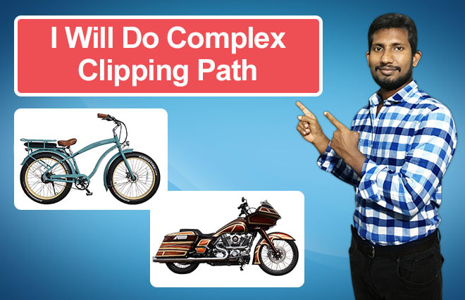 I will do complex clipping path