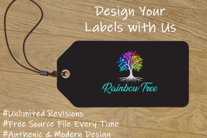 I will do product label tags and clothing labels within 24 hours