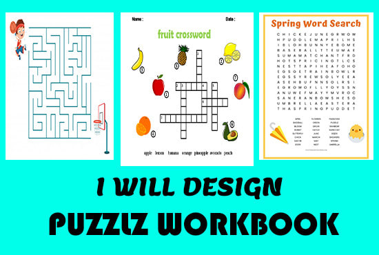I will make a professional crossword puzzles for your business