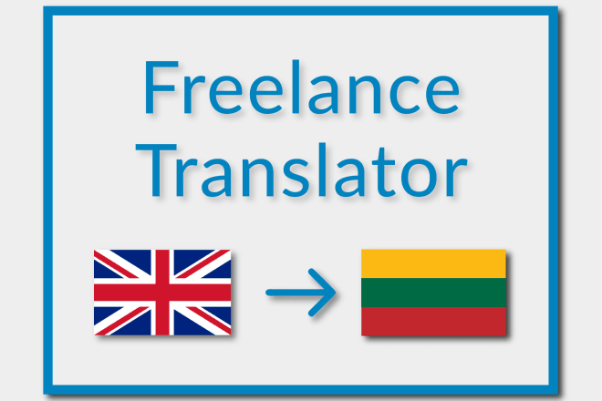 I will provide a professional english to lithuanian translation