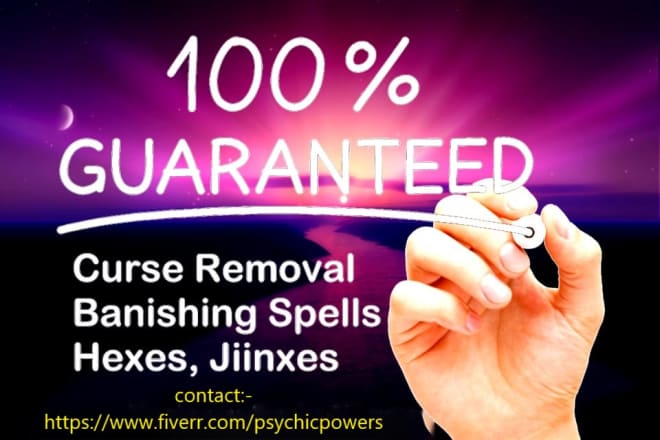 I will remove curse hex black magic