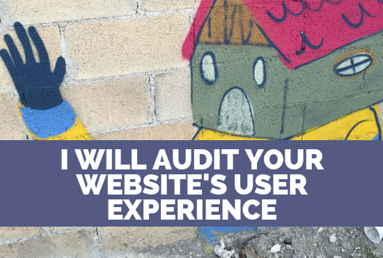 I will audit your website from a UX perspective