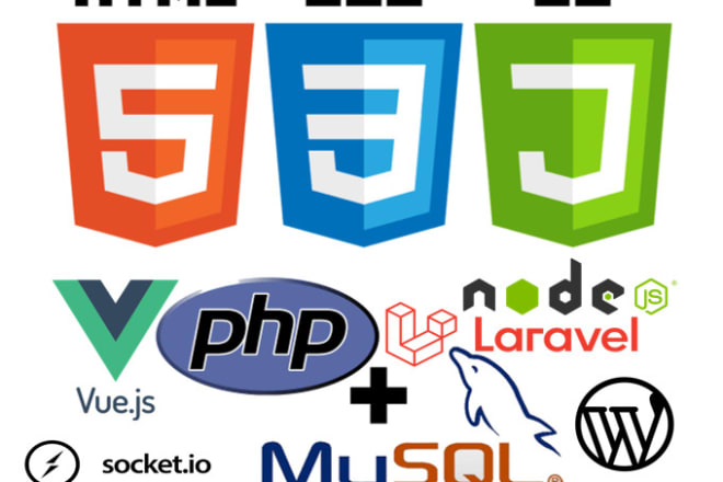 I will code php, mysql, html, css, javascript, vuejs and fix bugs